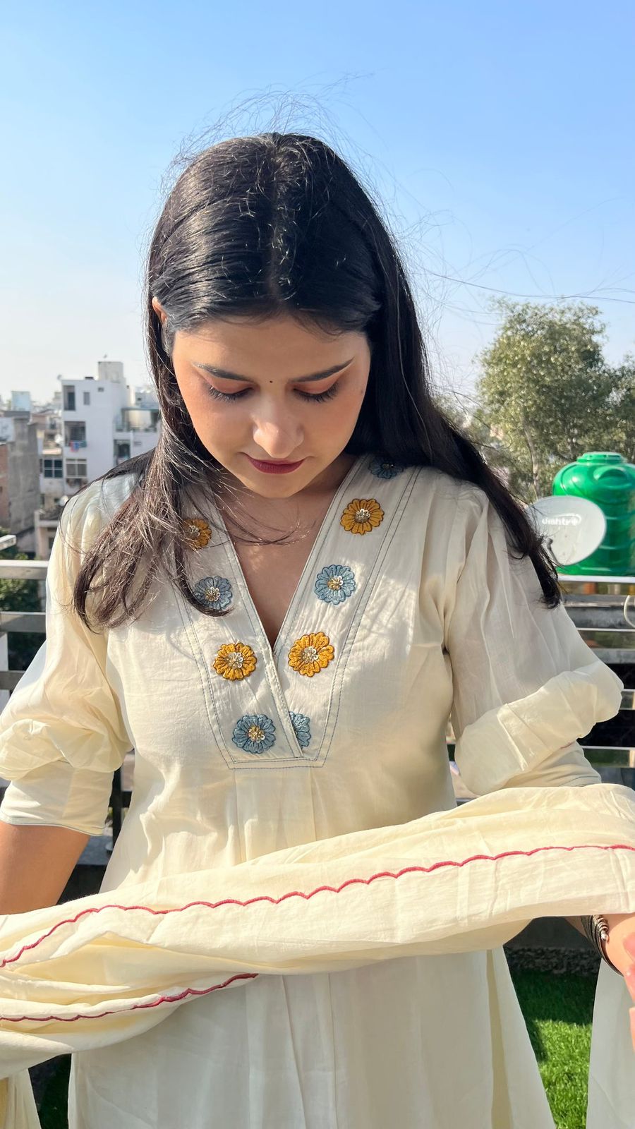 kurta indian festive wear set