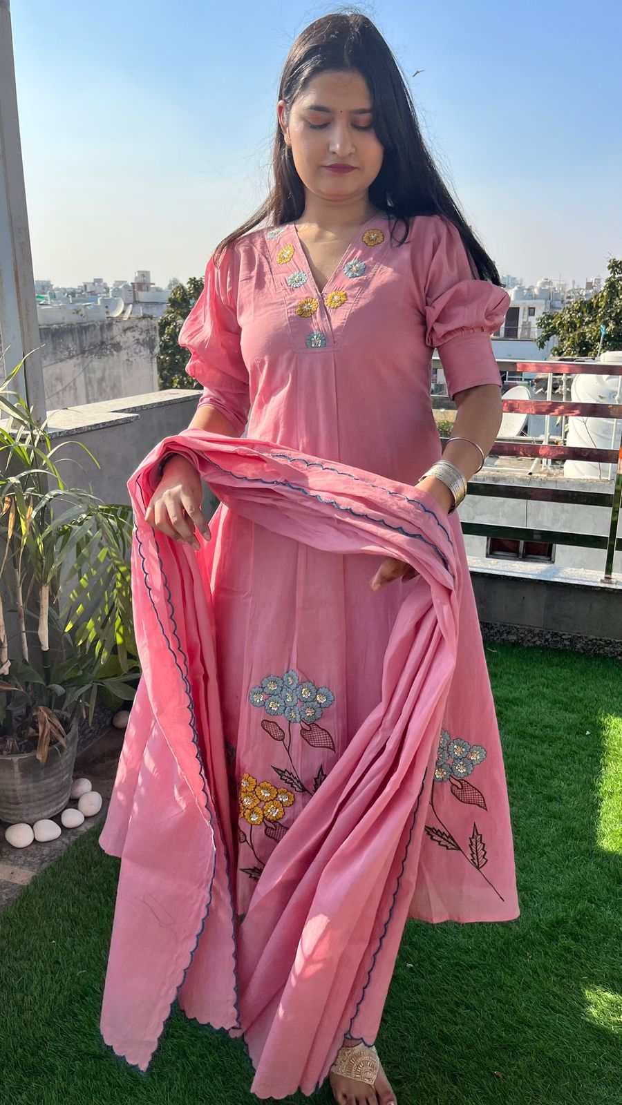 kurta indian festive wear set